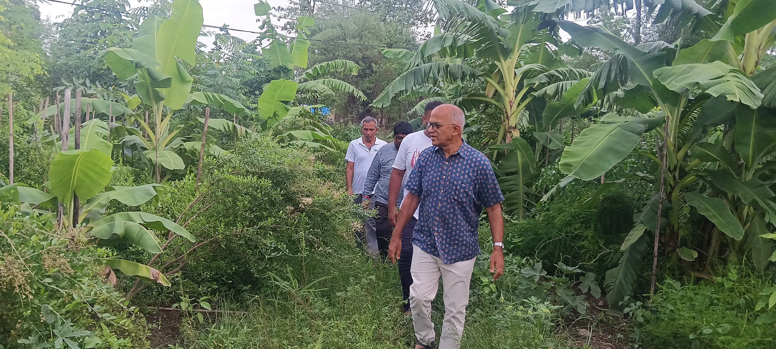 Hon. Rajeev Gujar, a parent of Snehalaya, visited the Dr. Malpani Smriti Centre.